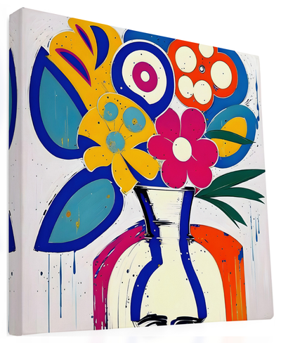 Abstract Floral Bouquet III - Gallery Wrapped Canvas