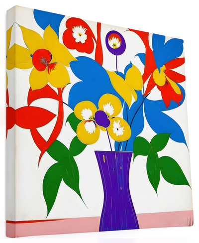 Abstract Floral Bouquet I - Gallery Wrapped Canvas