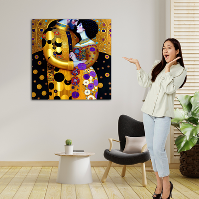 Another Kiss - Gallery Wrapped Canvas
