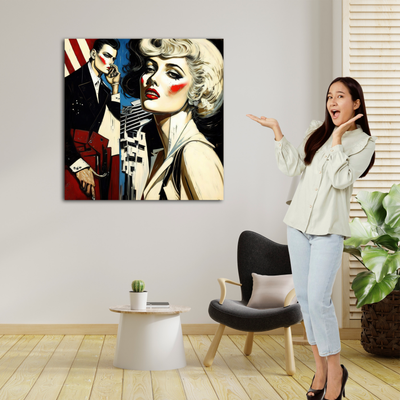 Bad Girl  - Gallery Wrapped Canvas