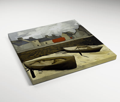 Beached Boats IV - Gallery Wrapped Canvas