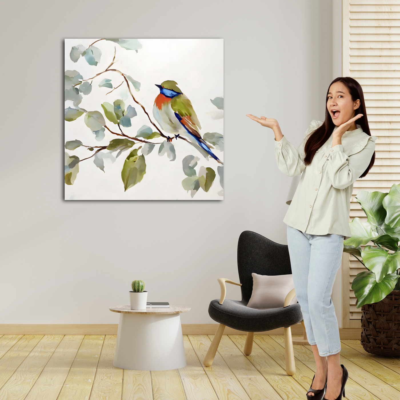 Bird Song - Gallery Wrapped Canvas