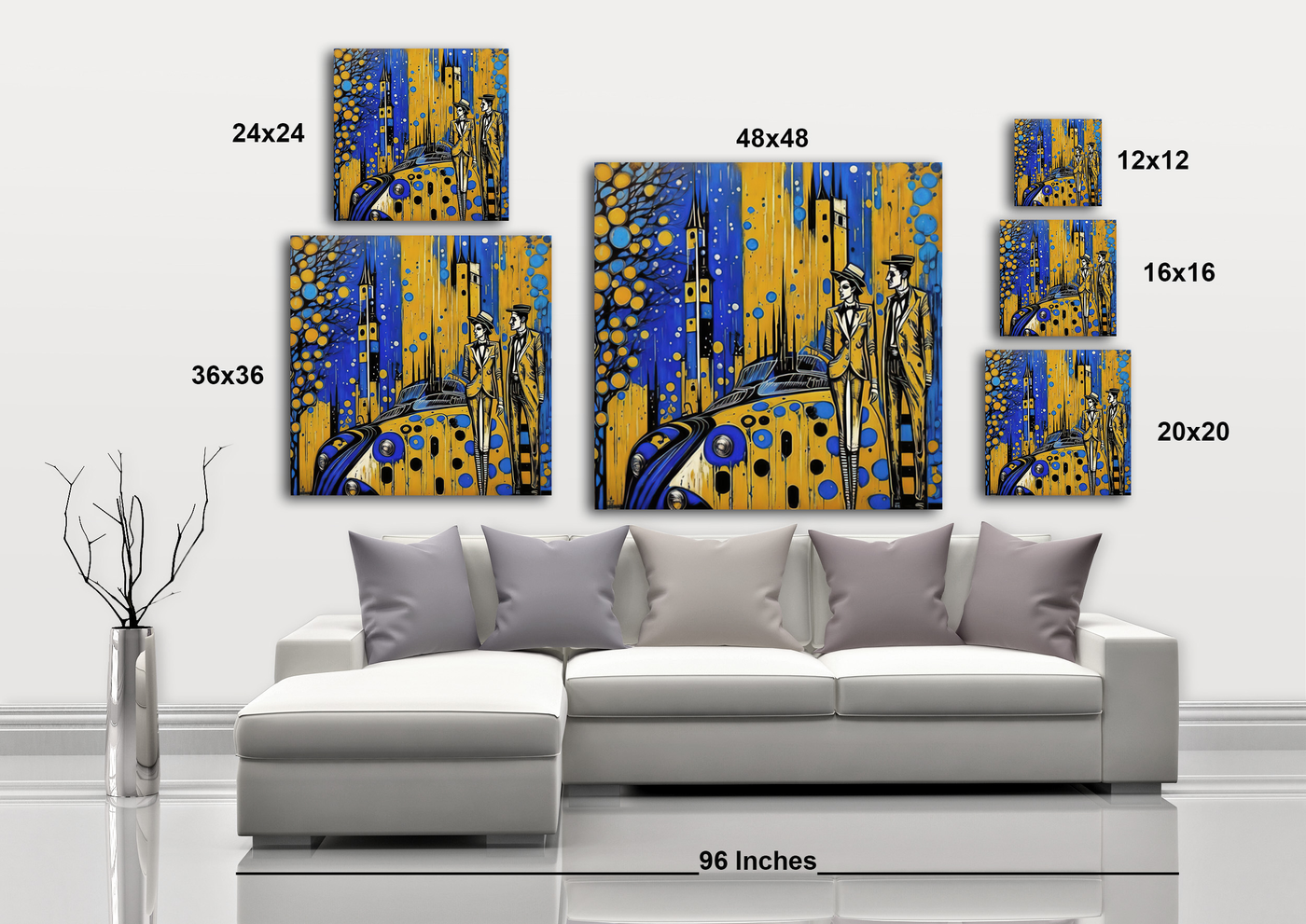 Blending In - Gallery Wrapped Canvas