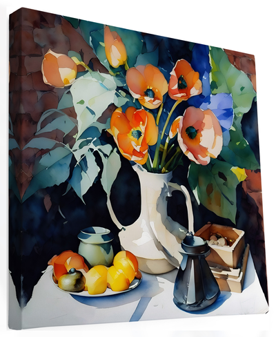 Breakfast Bouquet - Gallery Wrapped Canvas