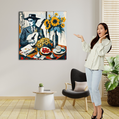 Breakfast Song - Gallery Wrapped Canvas