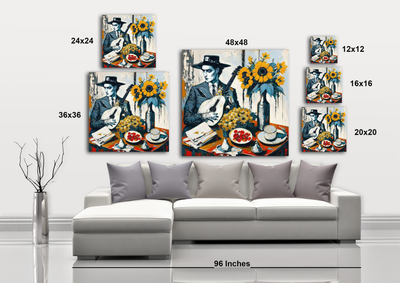 Breakfast Song - Gallery Wrapped Canvas