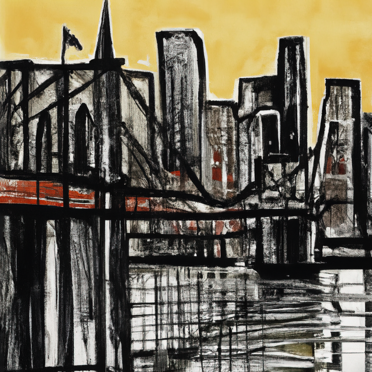 Brooklyn Bridge 121 - Gallery Wrapped Canvas