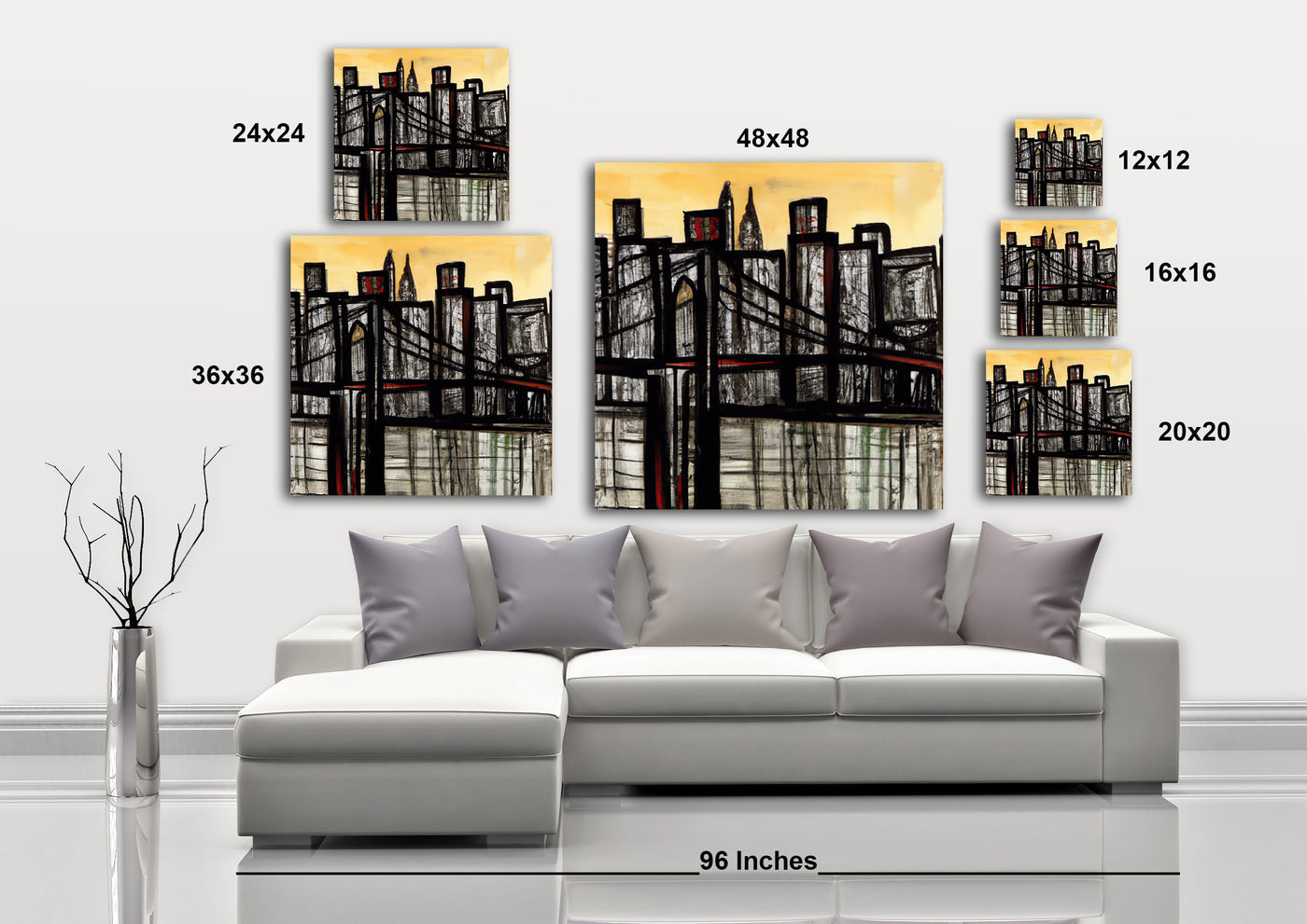 Brooklyn Bridge 122 - Gallery Wrapped Canvas