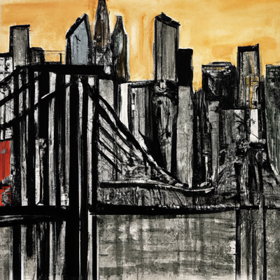 Brooklyn Bridge 124 - Gallery Wrapped Canvas