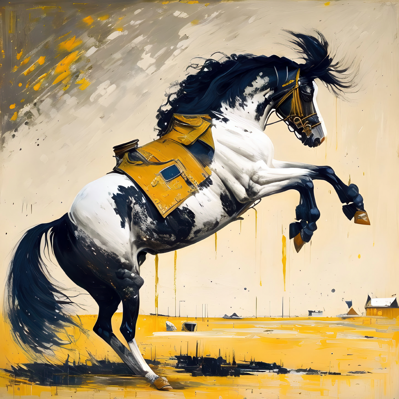 Buckin Bronco - Gallery Wrapped Canvas