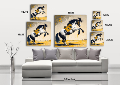 Buckin Bronco - Gallery Wrapped Canvas