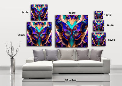 Butterfly Colors II - Gallery Wrapped Canvas