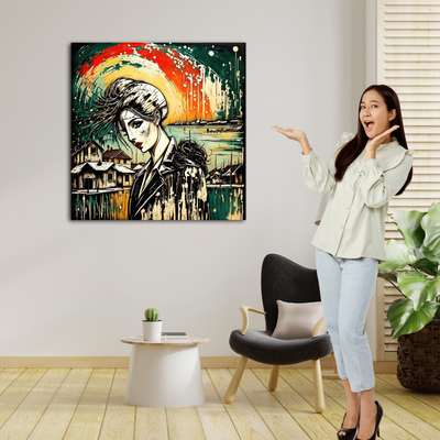 City Queen - Gallery Wrapped Canvas