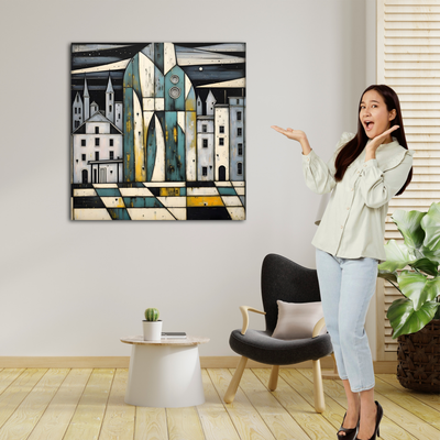 City That Sleeps - Gallery Wrapped Canvas