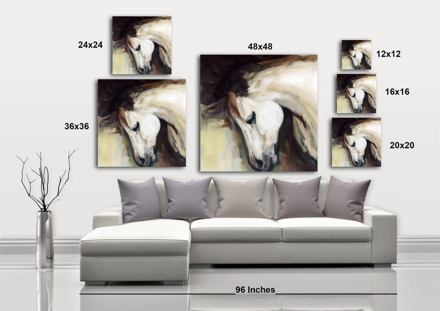 Classic Profile II - Gallery Wrapped Canvas