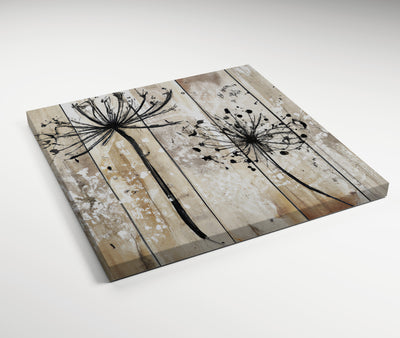 Dandelions IV - Gallery Wrapped Canvas