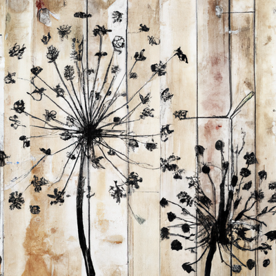 Dandelions I - Gallery Wrapped Canvas