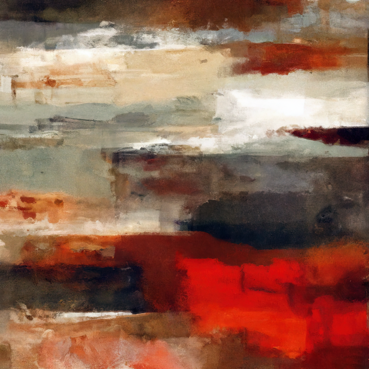 Desert Sun III - Gallery Wrapped Canvas