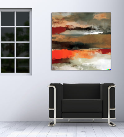 Desert Sun I - Gallery Wrapped Canvas