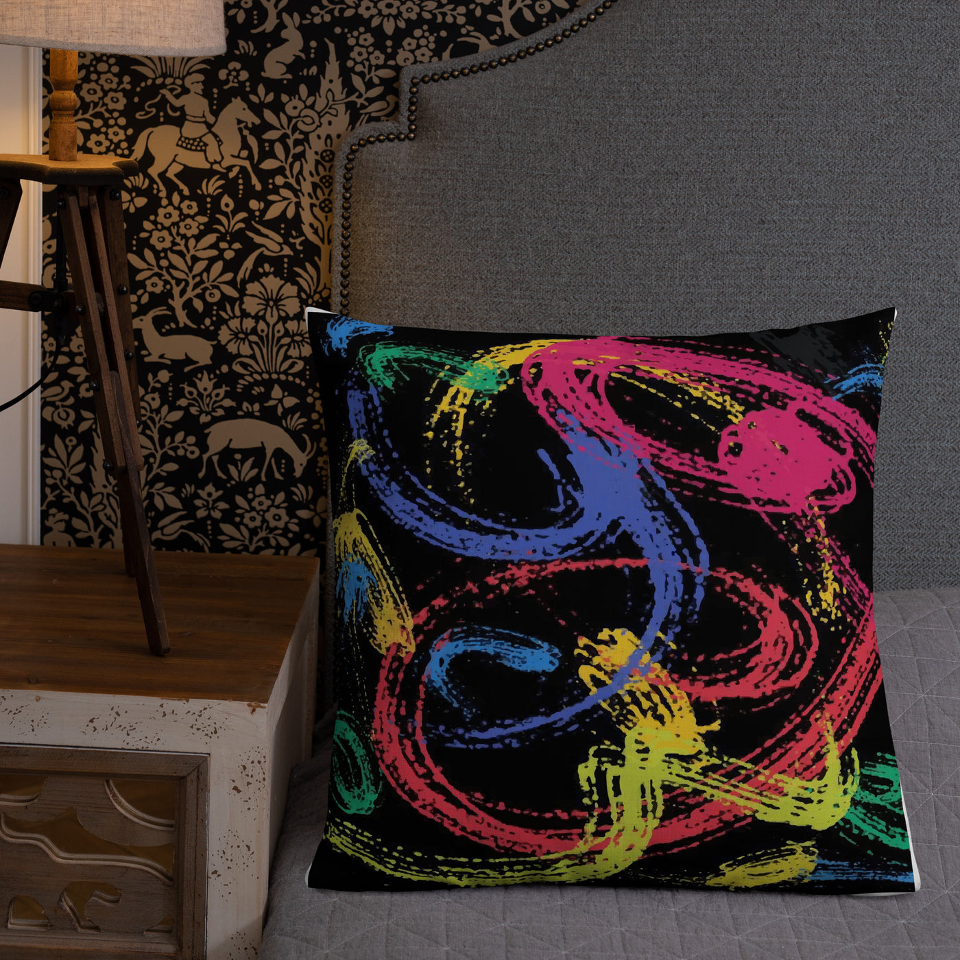 Abstract Pattern 05 Premium Double Sided Pillow
