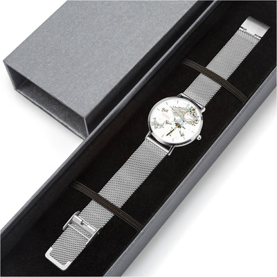 Best Friends - Fashion Ultra-thin Stainless Steel Quartz Watch (With Indicators)