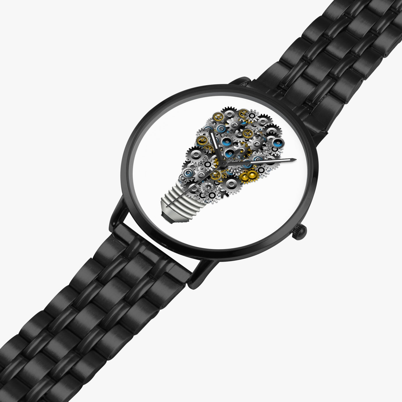 Gears - Instafamous Steel Strap Quartz watch