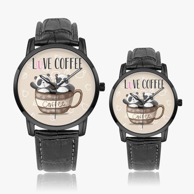 Lov Coffee - Instafamous Wide Type Quartz watch