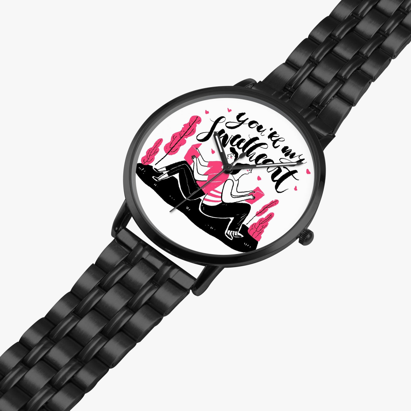 Sweetheart - Instafamous Steel Strap Quartz watch