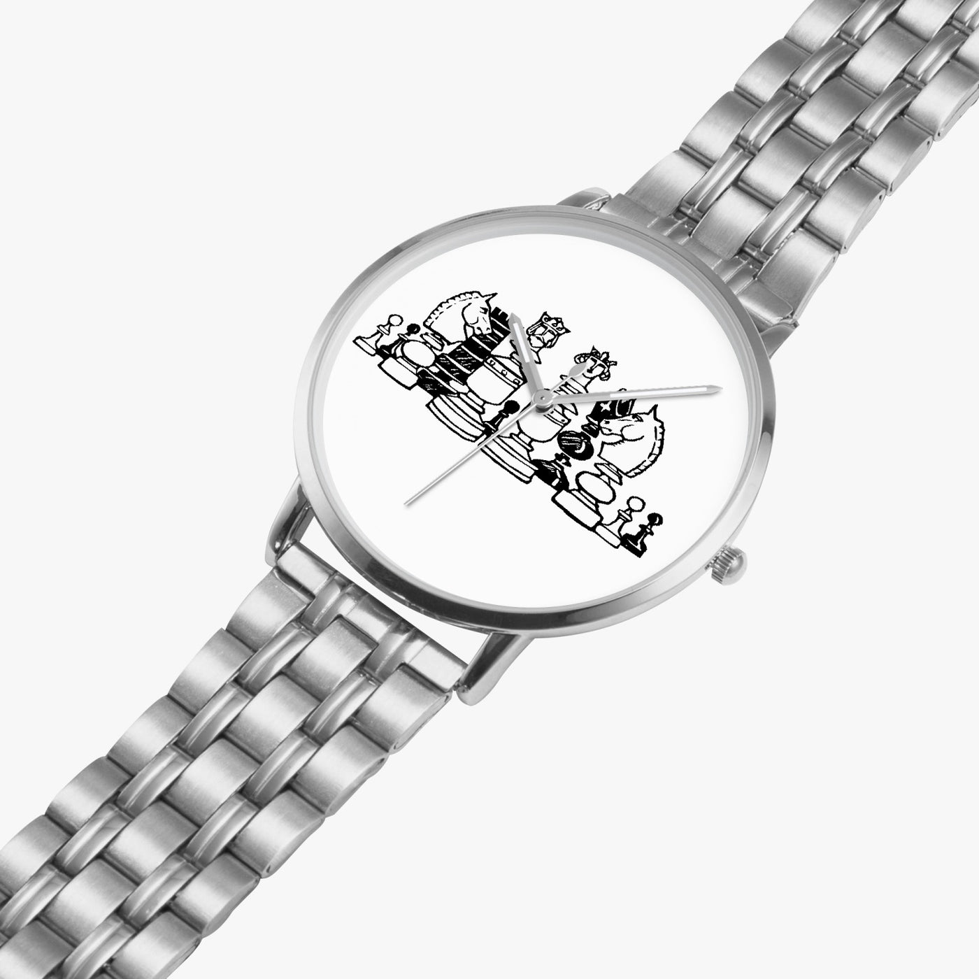 Chess - Instafamous Steel Strap Quartz watch