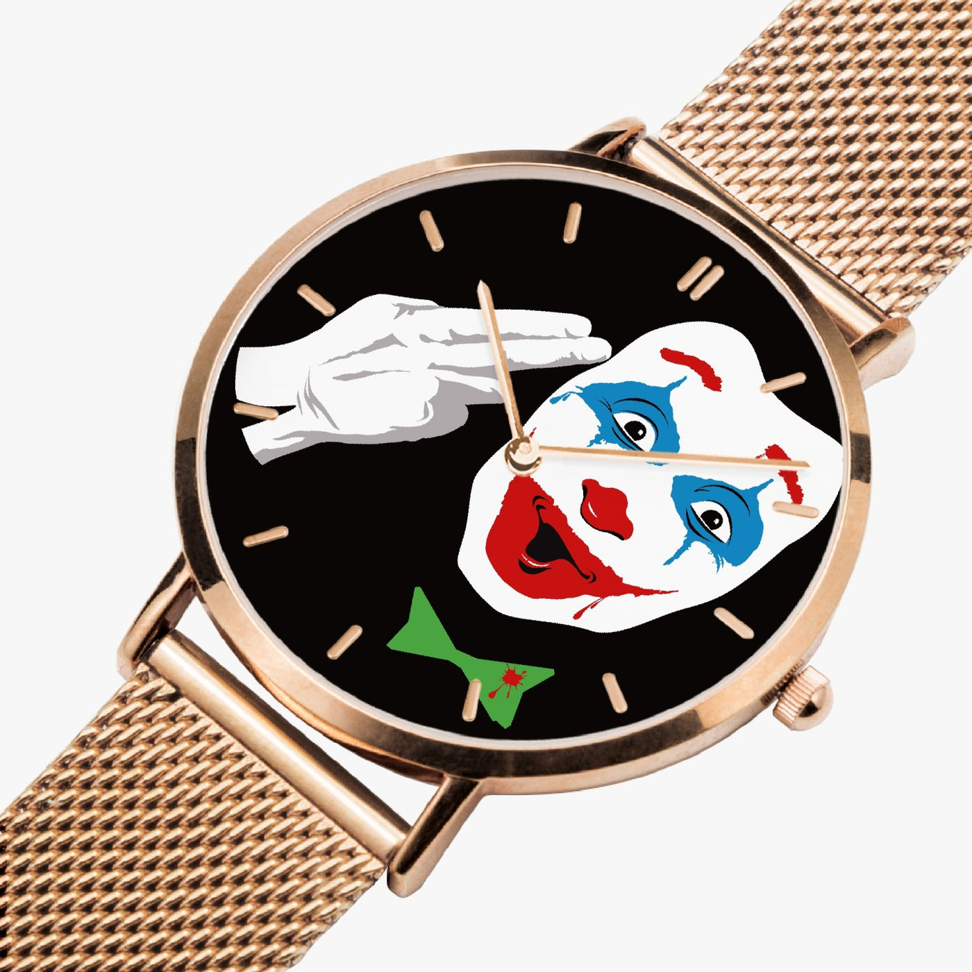 Joker - Fashion Ultra-thin Stainless Steel Quartz Watch (With Indicators)