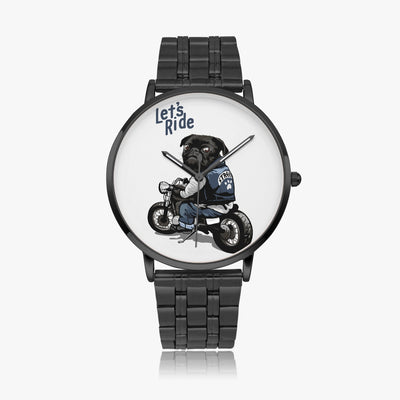 Let's Ride - Instafamous Steel Strap Quartz watch