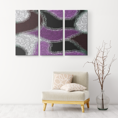 Abstract Mosaic 549 Triptych | Triptych Art Prints | Bolo Art