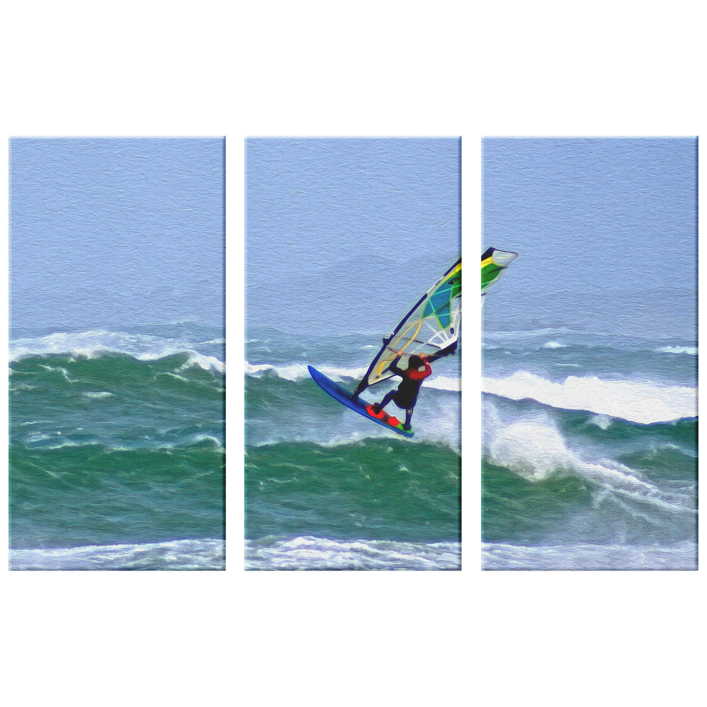 Wind Surfing Triptych