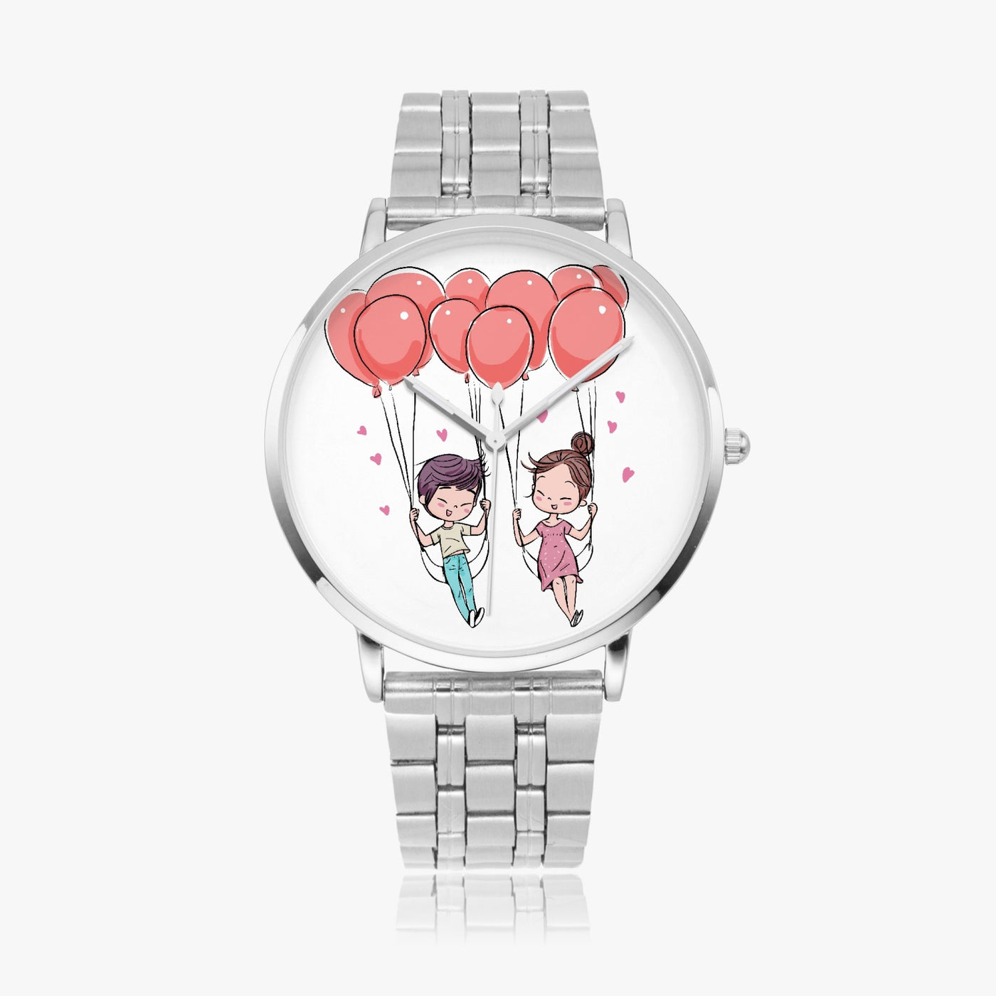 The Two Of Us - Instafamous Steel Strap Quartz watch