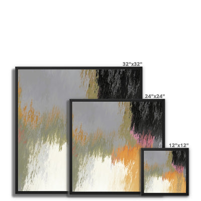 Color Blend II Framed Canvas