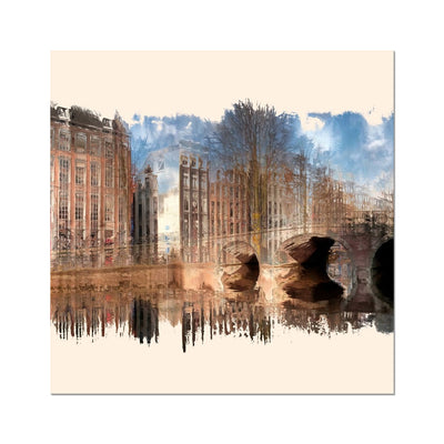 Amsterdam Reflections II Fine Art Print