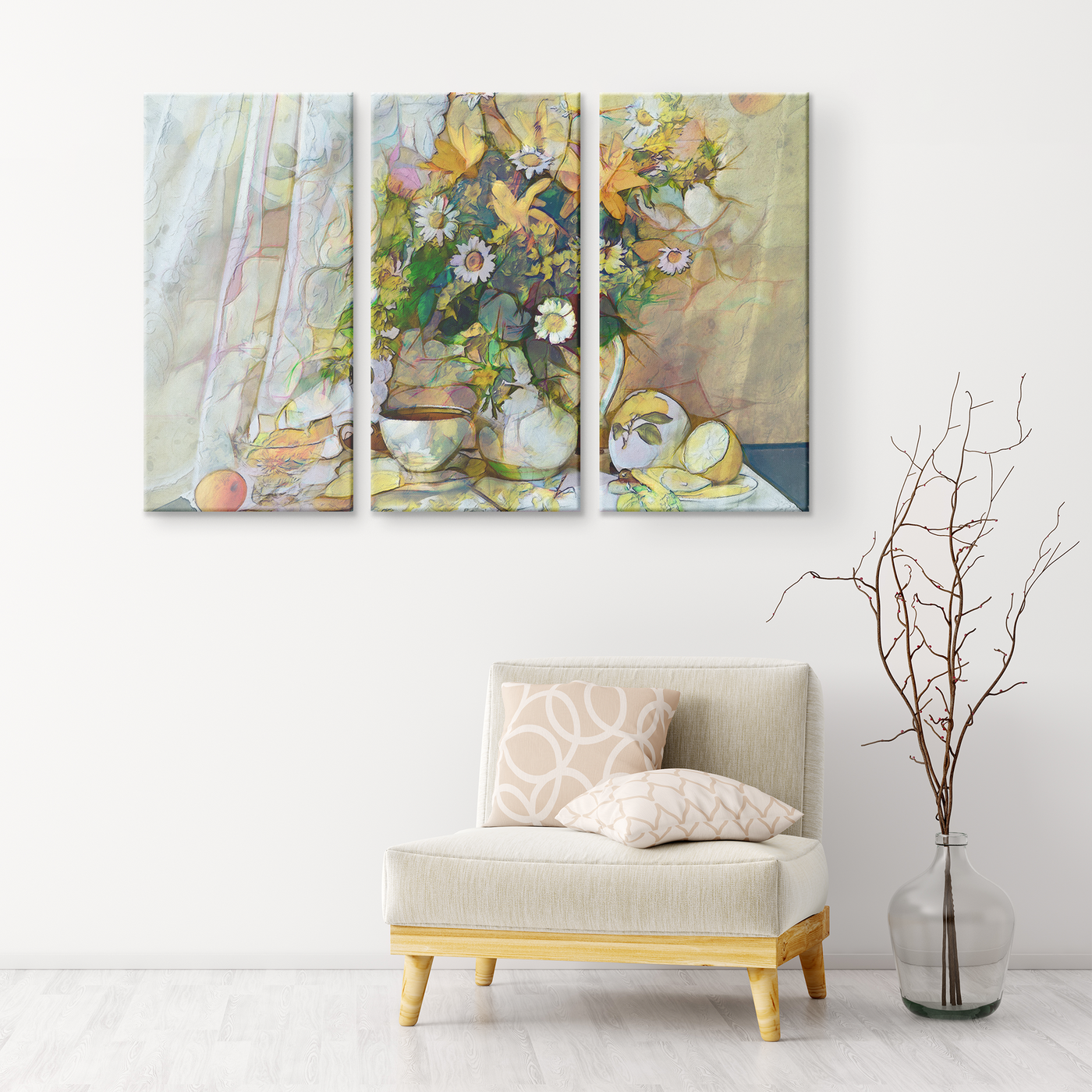 Abstract Floral Still Life I Canvas Prints Online |  Bolo Art