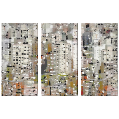 Urban Jungle I Triptych