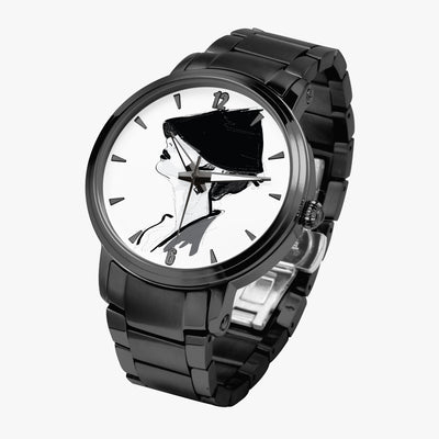 Chic Fashionista - New Steel Strap Automatic Watch (With Indicators)