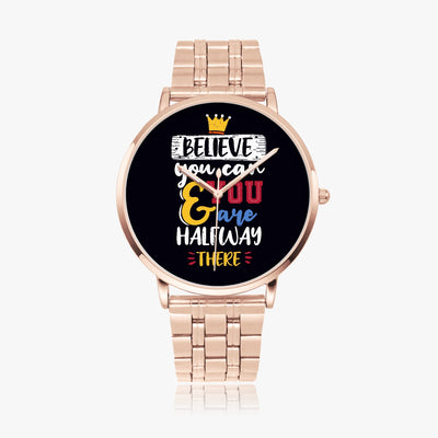 Believe - Instafamous Steel Strap Quartz watch