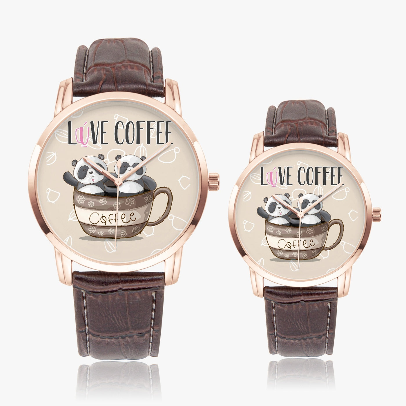Lov Coffee - Instafamous Wide Type Quartz watch
