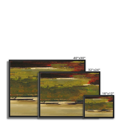Across the Pond II Framed Canvas