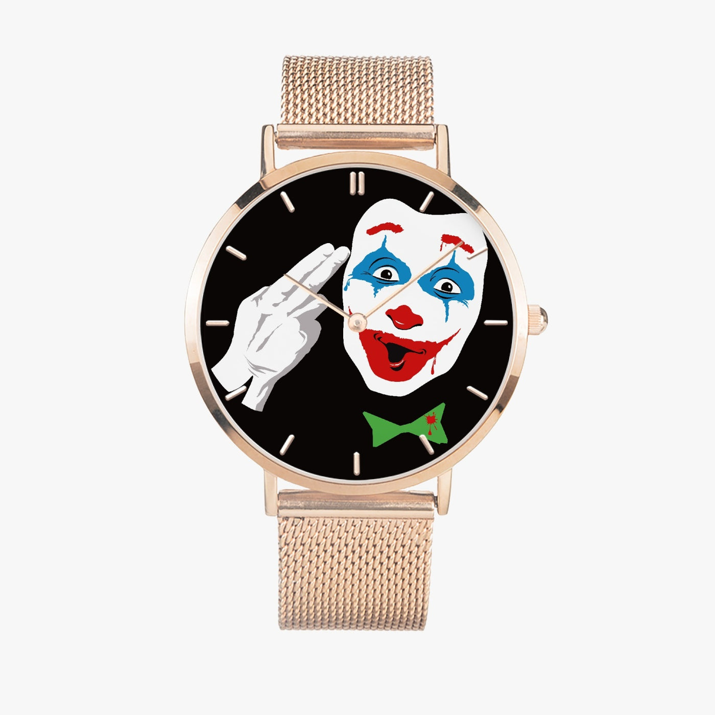 Joker - Fashion Ultra-thin Stainless Steel Quartz Watch (With Indicators)