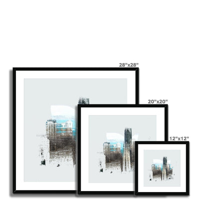 Chicago Skyline I Framed & Mounted Print
