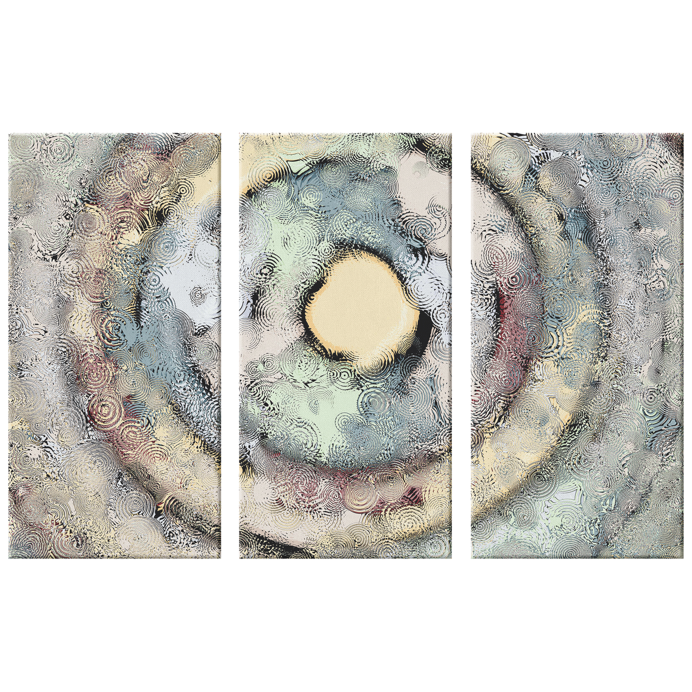 Swirling Dervish 152 Triptych