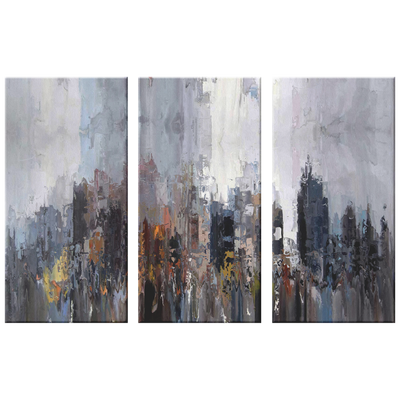 Metro Skyline Triptych