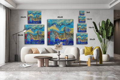 Above the Clouds II Canvas Wrap