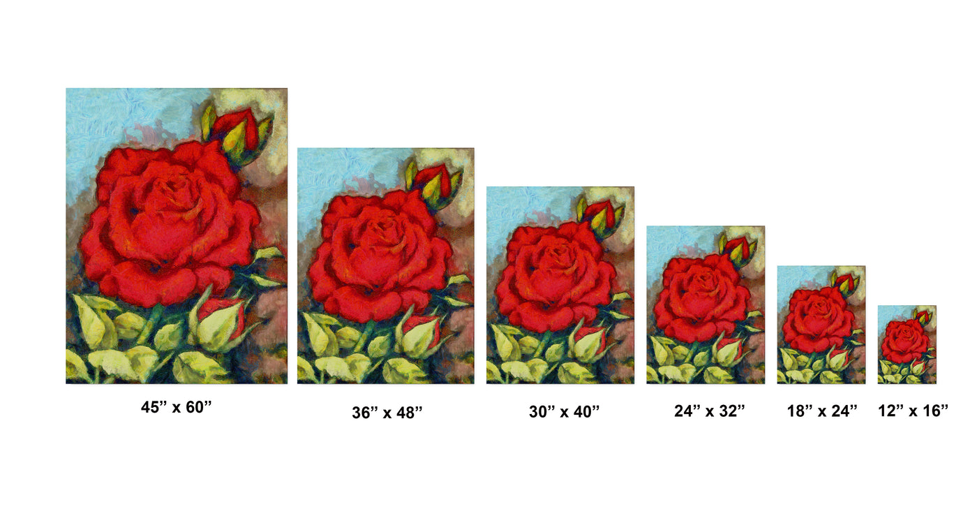 Red Roses I Canvas
