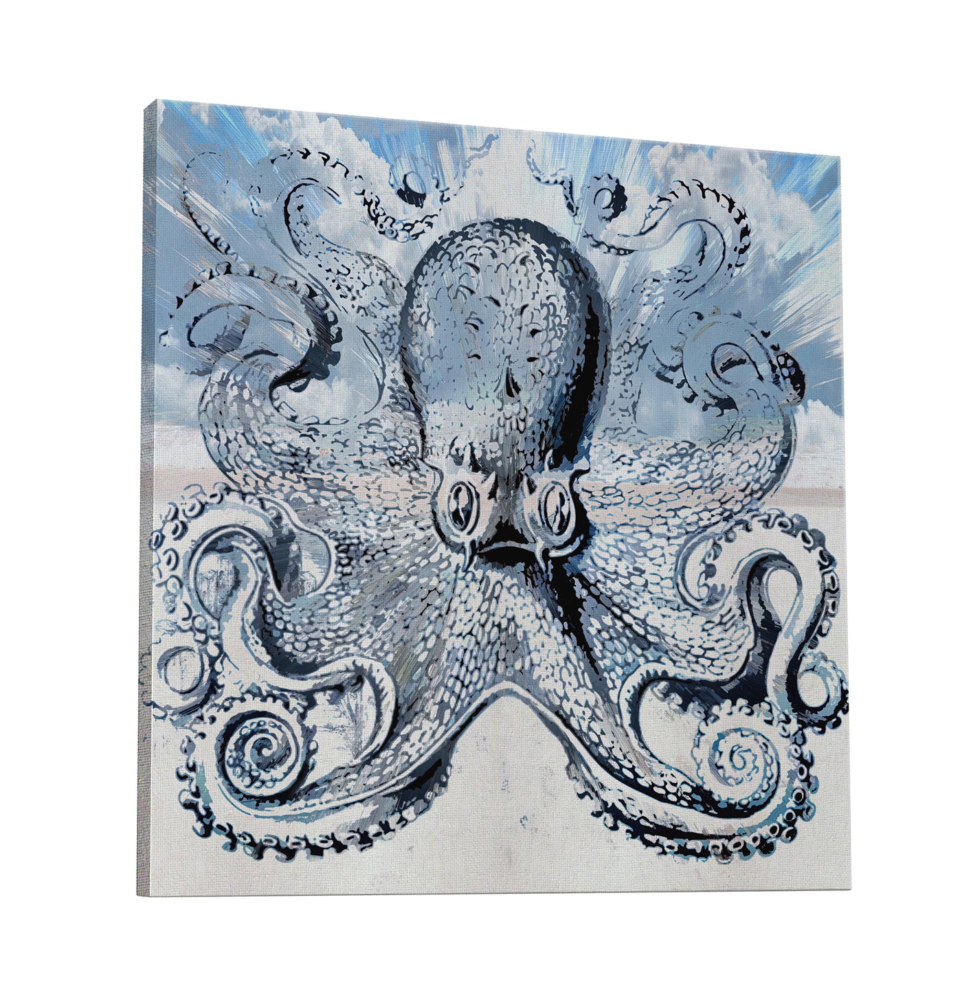 Octopus II Canvas Wrap