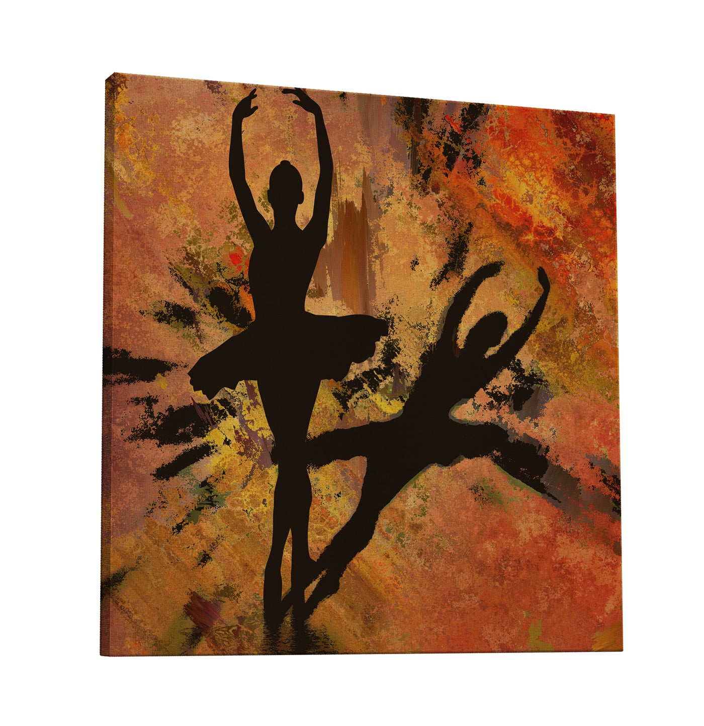 Silhouettes and Shadows Canvas Wrap